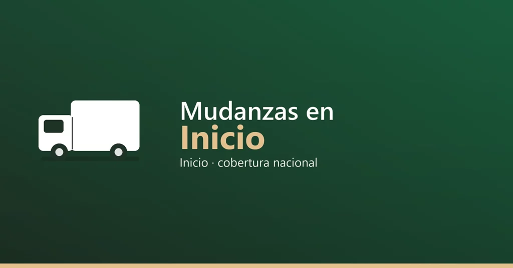 Mudanzas en Inicio - Inicio · cobertura nacional