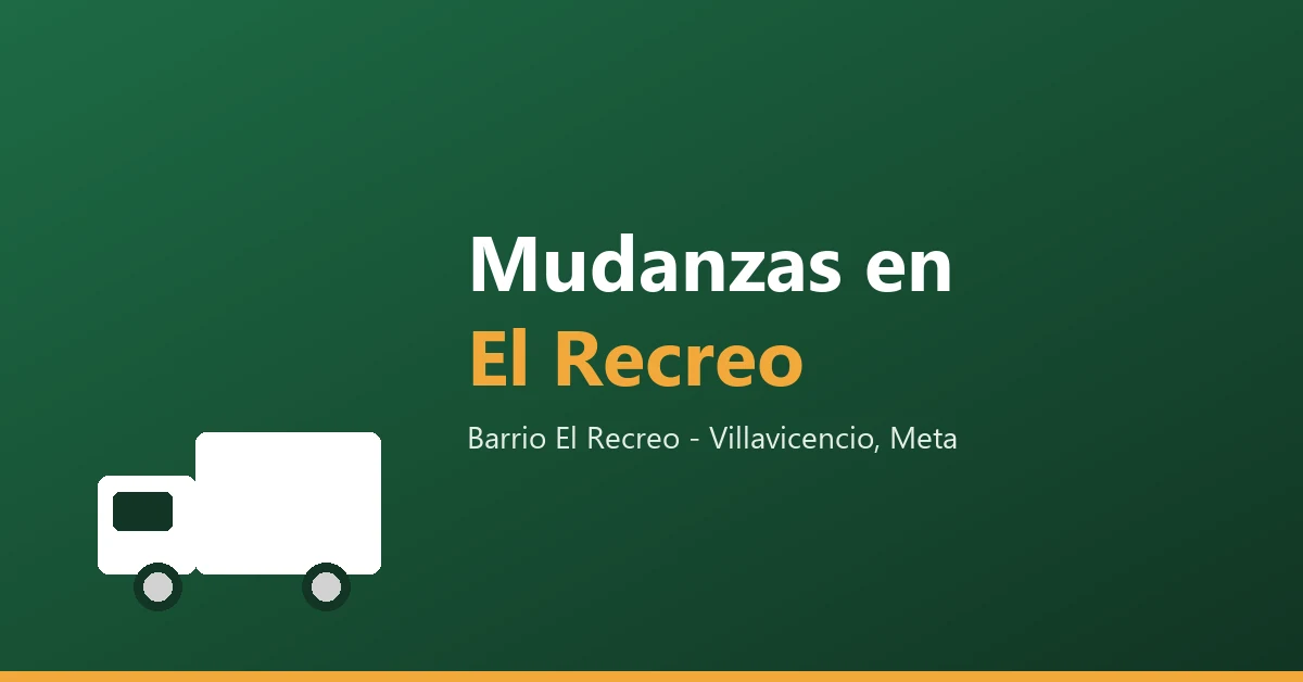 Barrio El Recreo, Villavicencio, Meta