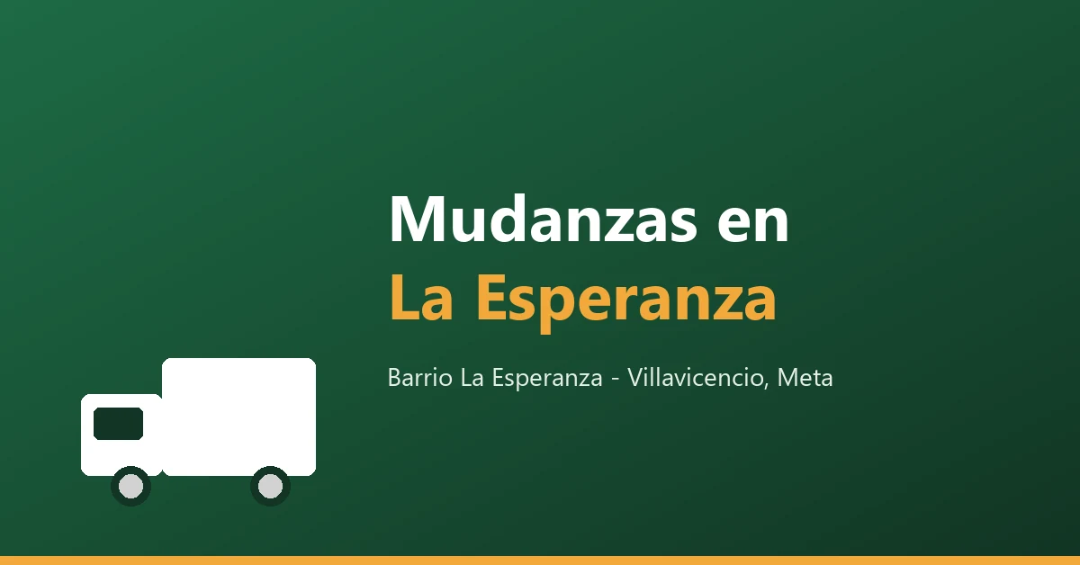 Barrio La Esperanza, Villavicencio, Meta